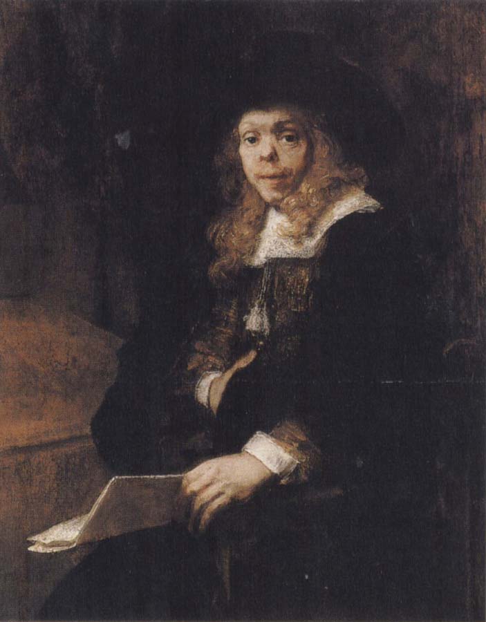 REMBRANDT Harmenszoon van Rijn Portrait of Gerard de Lairesse